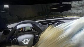 GTA 5 first person hooker sex in the car