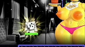 chica cant stop getting fucked doggystyle with toys in kinky night