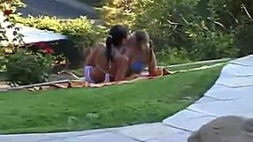 i love licking petite lesbian teen 18+ pussy outdoors