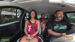 Young ebony teen’s big ass takes a pounding in the moon’s surprise