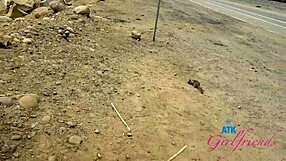 Macy Meadows Plays Pussy Publicly on Vacation