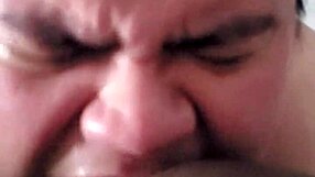 Bbw tranny devours black ass, oh my god, what a wild rimjob!