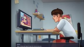 Summertime saga episode 136 in anime style