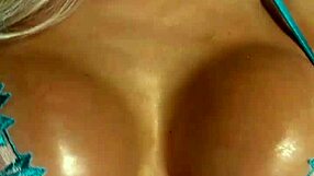 Monika Fox teases with pierced nipples before pornshoot