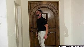Kendall Penny and her friend fuck a hot and strong man