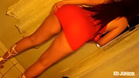 Mysterious Latina Dancer Sits On Big Cock Without Condom