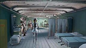 Strip Nurse Rips Clothes In Hospital Teasing Patient!