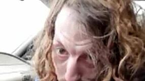 After a long day, I sucked my cute buddy in the car