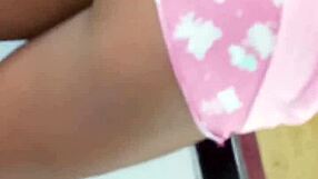 Husband At Bar, I Fuck Latina Brunette Neighbor In Lingerie Anal