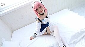 Mizukis Kchans cartoonish voice and beautiful looks in a flashy colored costume