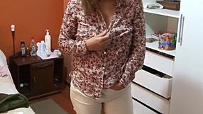 A Compilation Where My Wife And Mother-In-Law Show Off Their Delicious Tits In Lingerie