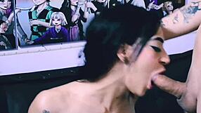 slut gets dominated by big cock in anime hentai oral