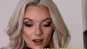 Kinky bound babe pounded hard and throated in hd bondage session