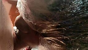 Deepthroat Action With Saliva Dripping On Submissive African Woman's Body In Slow Motion