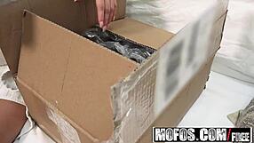 Jessa Rhodes gets a deep package delivery