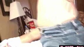 Pov Teen 18+ Dry Humps Dude Over Jeans with Big Tits and Teasing