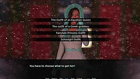 Lets play christmas adventure with blowjob and cumshot