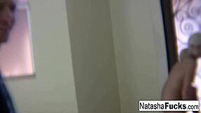 Natasha Nice Feels Ecstasy in Her Solo Masturbation Session with Big Tits