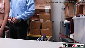 I handle a stiff case with teen thief Penelope Reed at work.