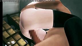 Cute Asian girl enjoys doggystyle group sex with big cocks at the book store