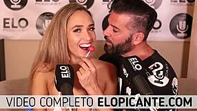 briana moon flaunts her hot ass in elo podcast's spicy room. come see her tease in that tight outfit!