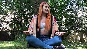 Watch LUCY FINGER herself to ORGASM in her SPECIAL SUIT!