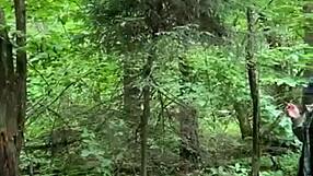 the hike in the forest ended with intimate moments