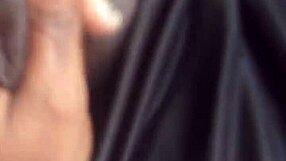 Blacked while driving: Sloppy blowjob scene