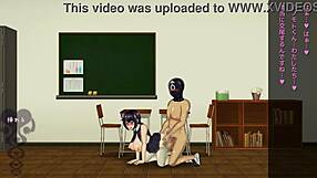 Pretty College Coed Lady Has Sex With Man In Hentai Breeding Game