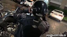 Twink Feels Ecstasy As Mototaxi Guy Fucks His Big Ass