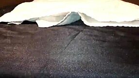 Ebony Woman Tied Down Squirts On Monster Black Cock