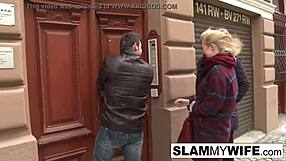 Blonde Slut Takes Huge Black Dick In Her Ass