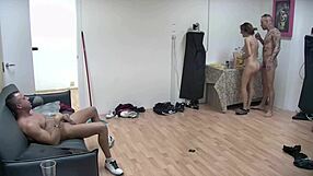 Salva and Snake share Susy's pussy suggestively