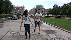 Teen Foxy Gets Intense Fucking Bent Over with Licks Cumshots and Orgasms