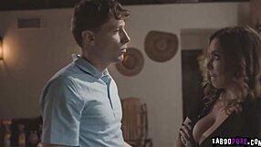 Rion King Seduces Natasha Nice for Intense Titty Fuck