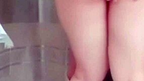 Maid in glasses gets cousin’s hard cock into her wet pussy