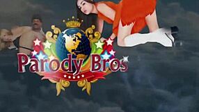 Charlie Sheen enjoys a natural milf's striptease and cumshot in this couple's intimate story