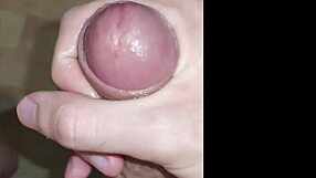young 18+ amateur caught stroking his cock on homemade video