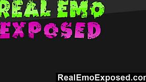 Watch the cute skinny teen 18+ masturbate solo with tattoo!