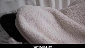 hot teen stepsister interacts with stepbrother in front of his girlfriend