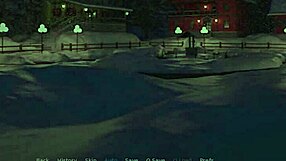 Lets play christmas adventure with blowjob and cumshot