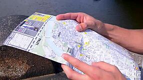 young slim teen 18+ susan ayn seduces tourist to blow his dick and fuck him hard