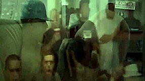 College men suck tits and fuck babes in house party blowjob shows