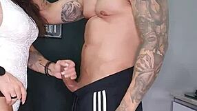 i'm cooking with the brunette in the kitchen