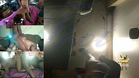 Thick ebony amateur hood milfs engage in old pussy fucking in usa caribbean setting