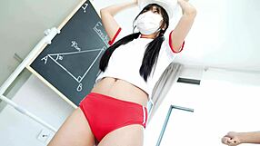 hey, japanese student, bend over for hardcore bondage now