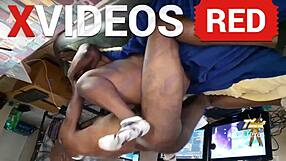 Thick ebony amateur hood milfs engage in old pussy fucking in usa caribbean setting