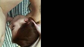 I see this amateur model sucking big cock