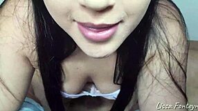 Pov Sloppy Blowjob from My Hot Stepsister Caught on Cam