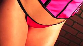 Jayden Jaymes viser frem store patter og røv!